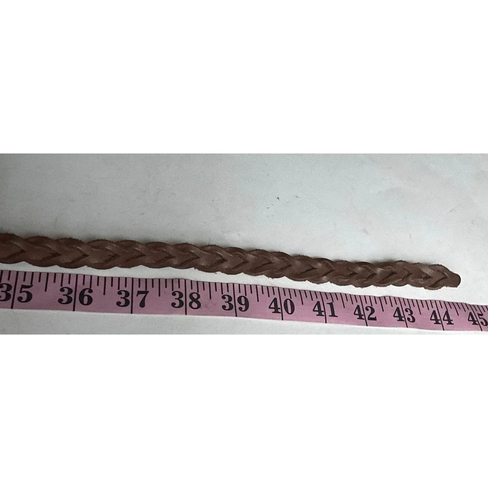 Women's Braided‎ Woven Genuine Leather Belt